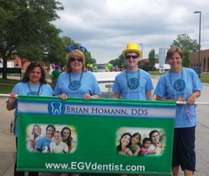 Dentist in Elk Grove Village Rotary Hometown Parade