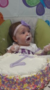 Vivian, cake, first birthday, smash cake